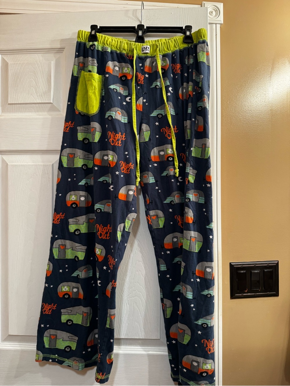 Ladies XL Lazy One yoga pajama pants camping